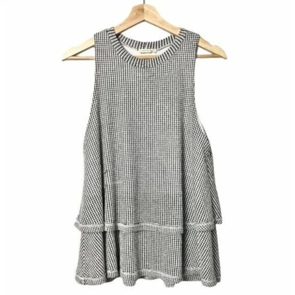 Wilton Park High Neck Layered Tank Top M